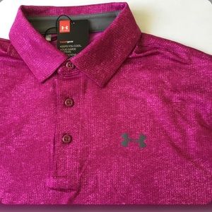 Under Armour Men’s Golf Polo Heat Gear